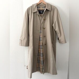 Burberry’s vintage trench coat